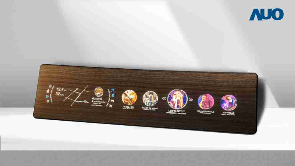 尊龙集团研发全球最高穿透度达80%的AmLED木纹显示器，，可于使用时呈现高亮度、、、、清晰可见的信息，，，并在不使用时回归为单纯的饰板，，节能兼具美观