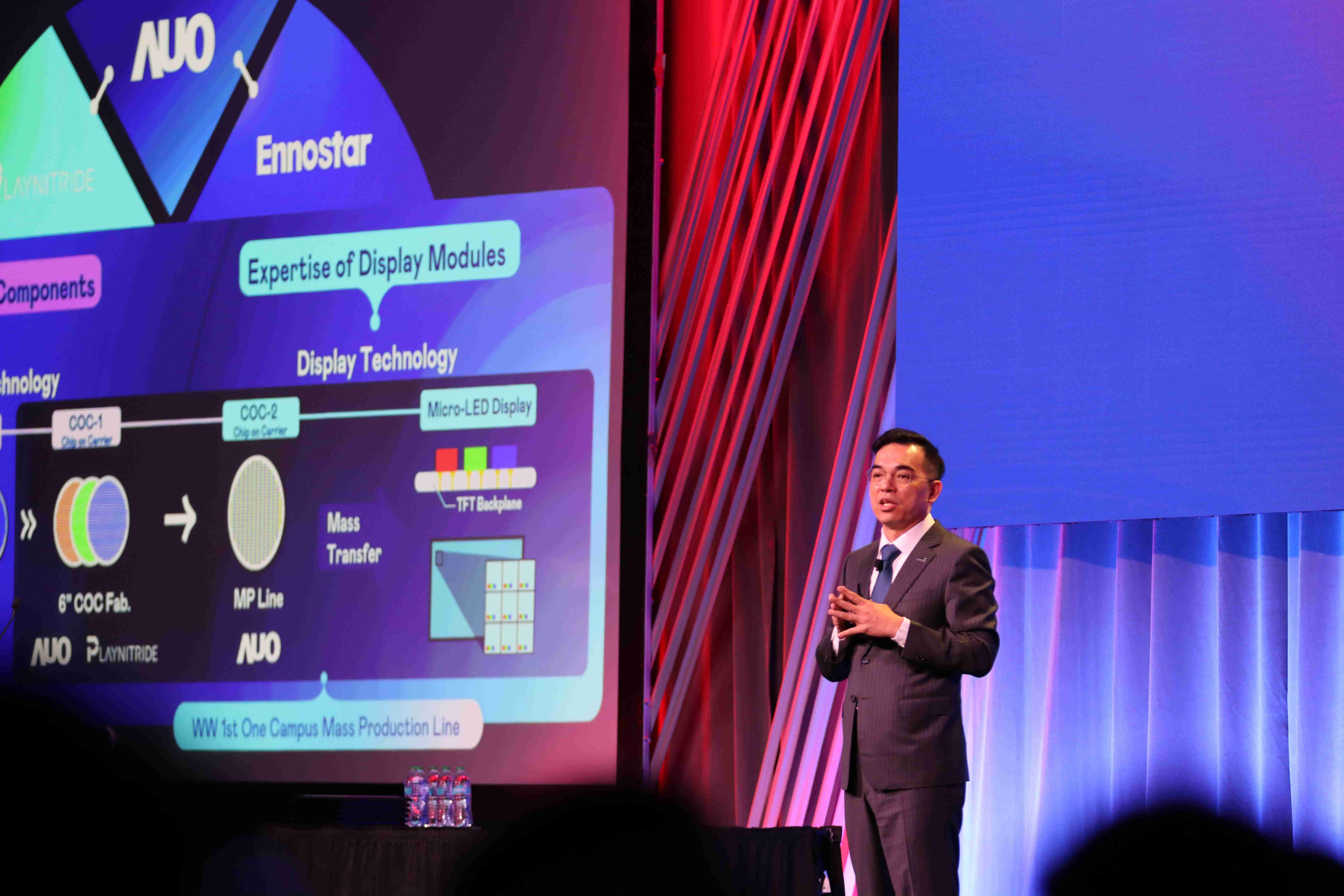 2025 SID显示周登场,,,尊龙集团光电执行长暨总经理柯富仁博士以〝Redefining Displays: Inspiring New Possibilities〞发表主题演说,,,,带领尊龙集团以智能显示解决方案先驱,,透过AI赋能,,,,重塑显示的视觉创新体验